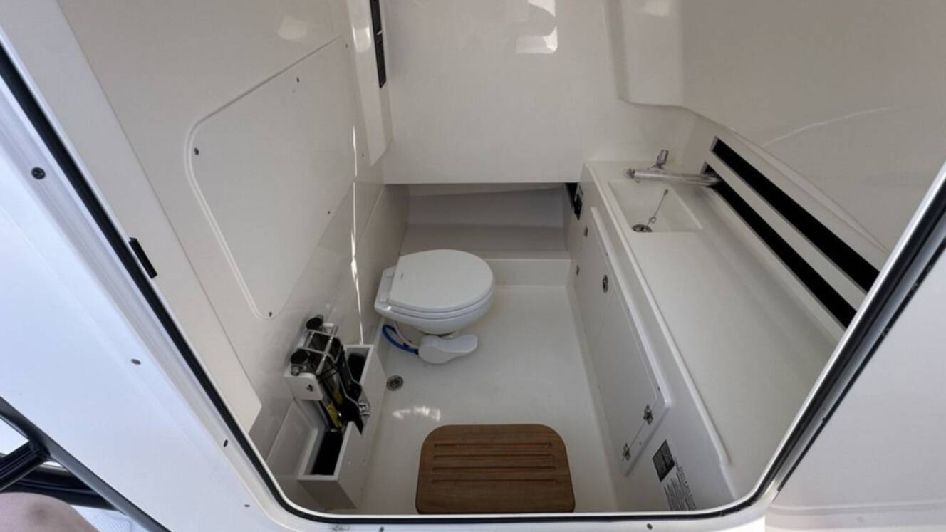 A photo of this 2025 Boston Whaler 330 Outrage