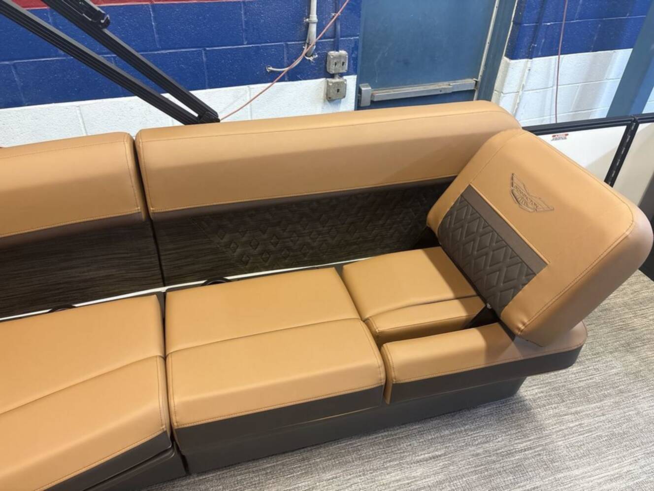 A photo of this 2026 Bennington M Quad Bench 24 MSL
