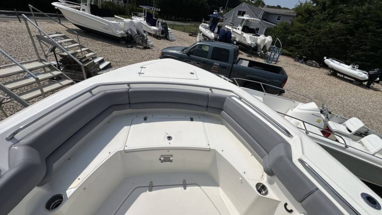 A photo of this 2025 Boston Whaler 330 Outrage