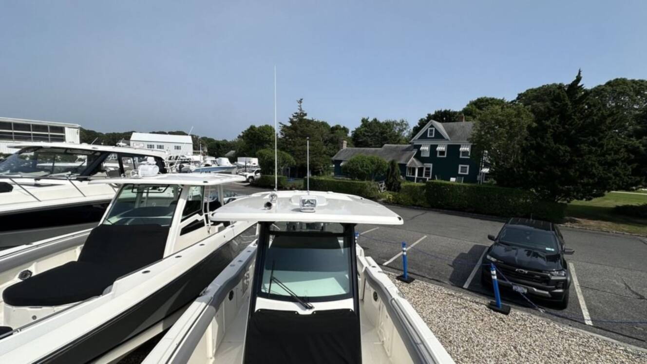 A photo of this 2025 Boston Whaler 330 Outrage