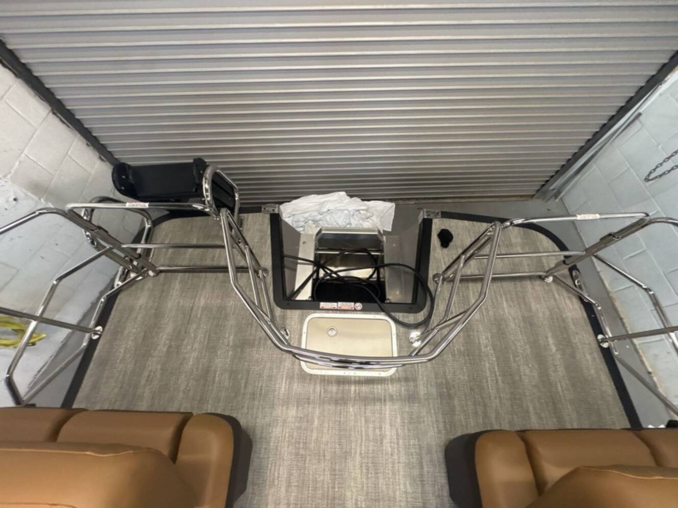 A photo of this 2026 Bennington M Quad Bench 24 MSL
