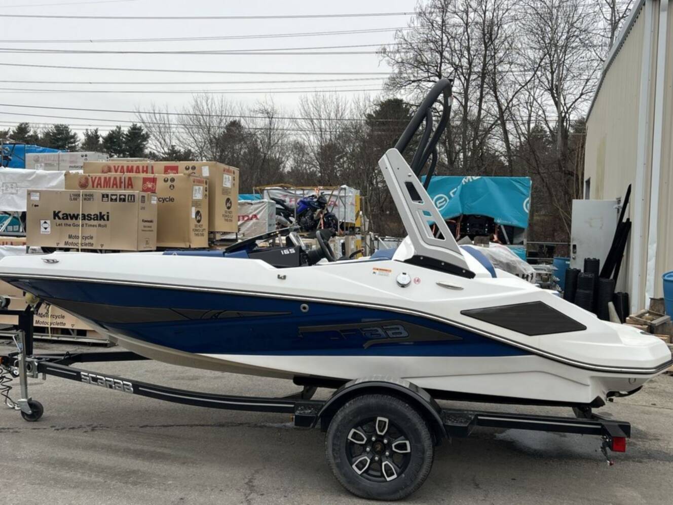 A photo of this 2025 Scarab 165 SE