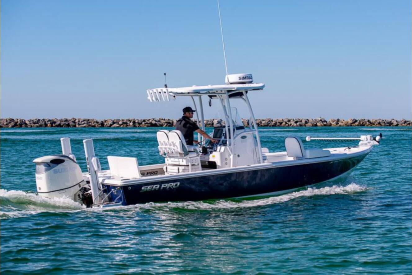 A photo of this 2025 Sea Pro 250 Bay