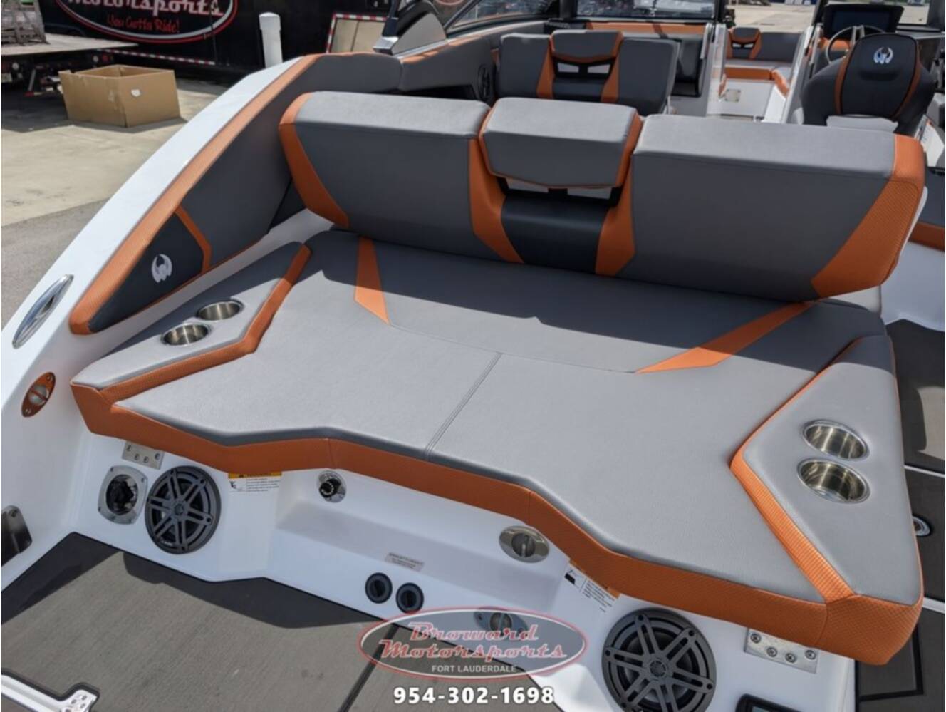 A photo of this 2026 Scarab SB285 LX WAKE
