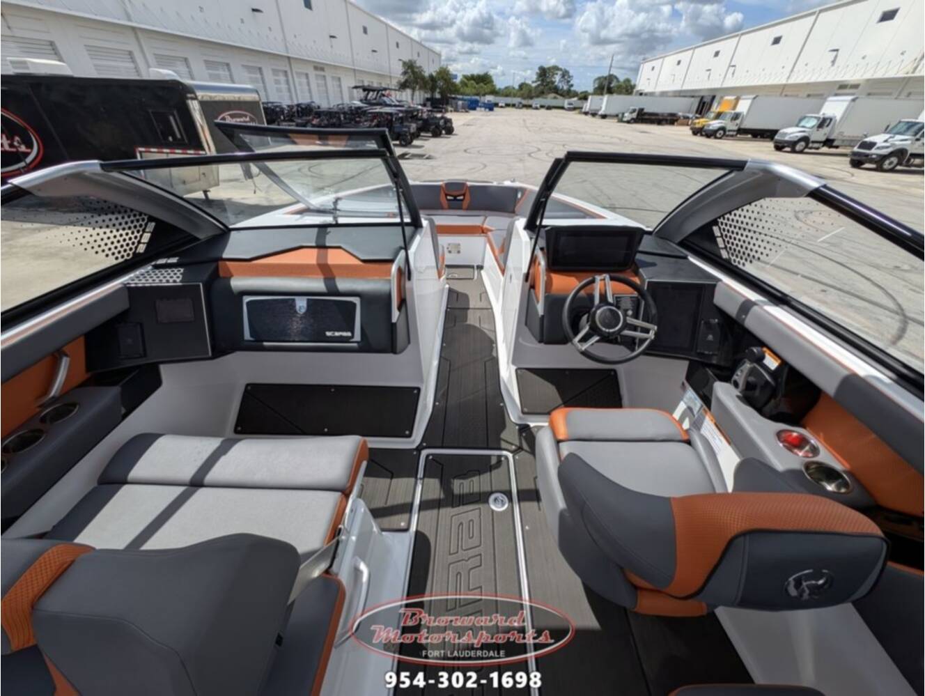 A photo of this 2026 Scarab SB285 LX WAKE