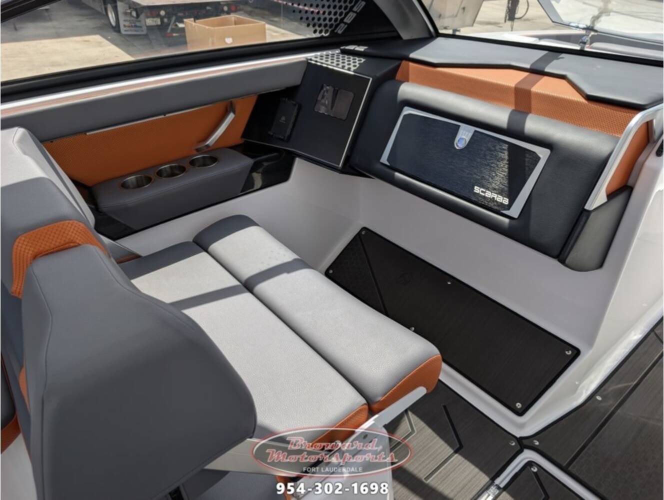 A photo of this 2026 Scarab SB285 LX WAKE