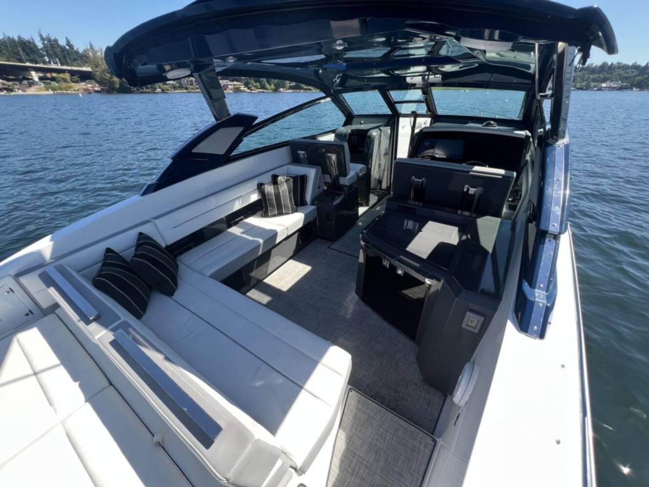 A photo of this 2020 Cobalt Boats A36