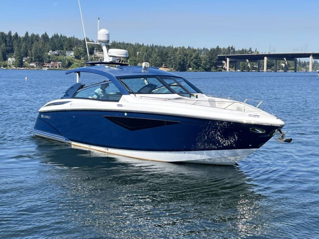 A photo of this 2020 Cobalt Boats A36