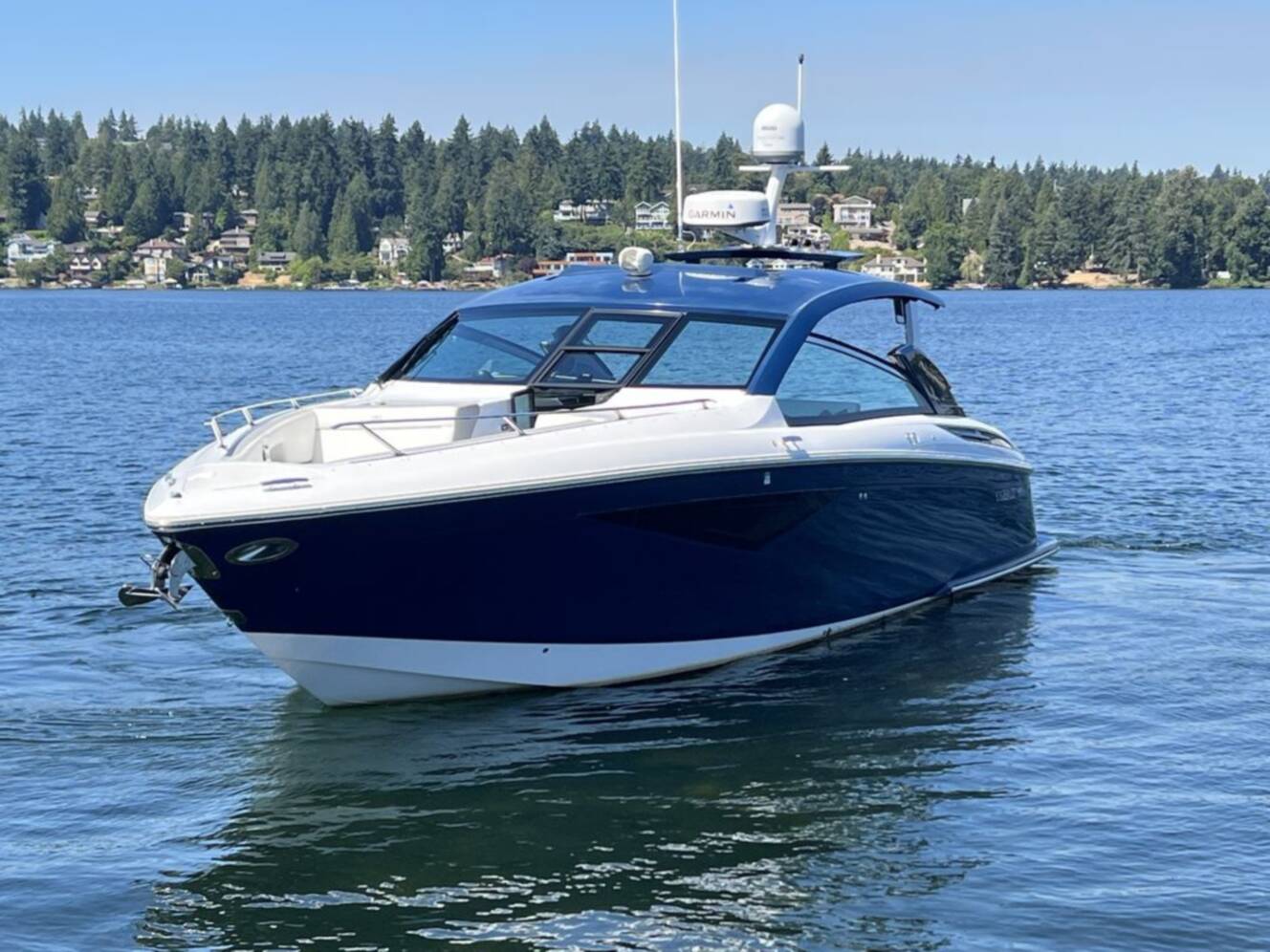 A photo of this 2020 Cobalt Boats A36