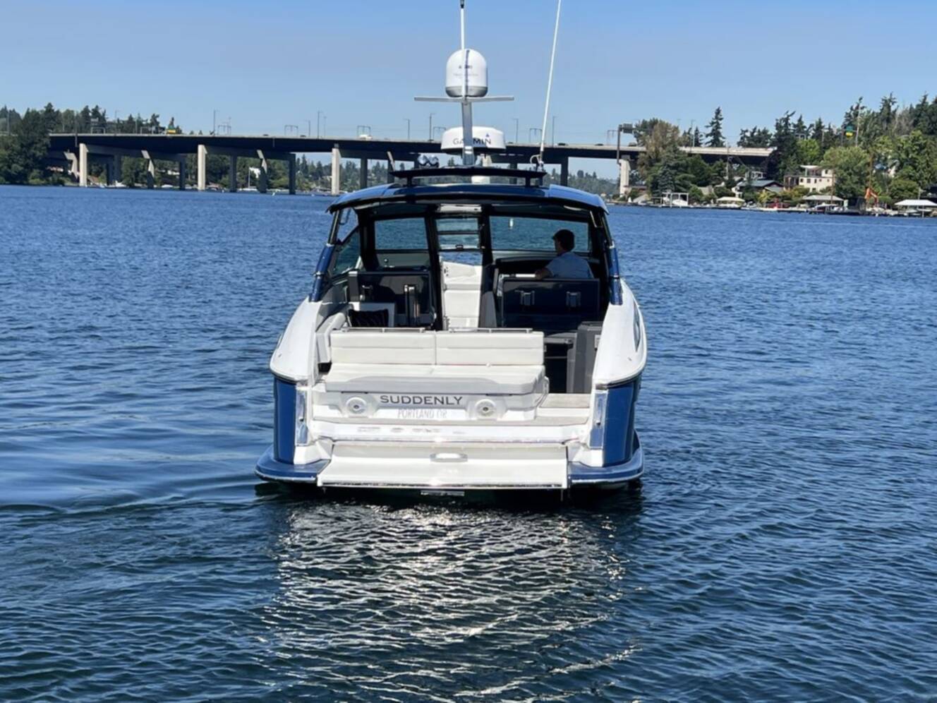 A photo of this 2020 Cobalt Boats A36