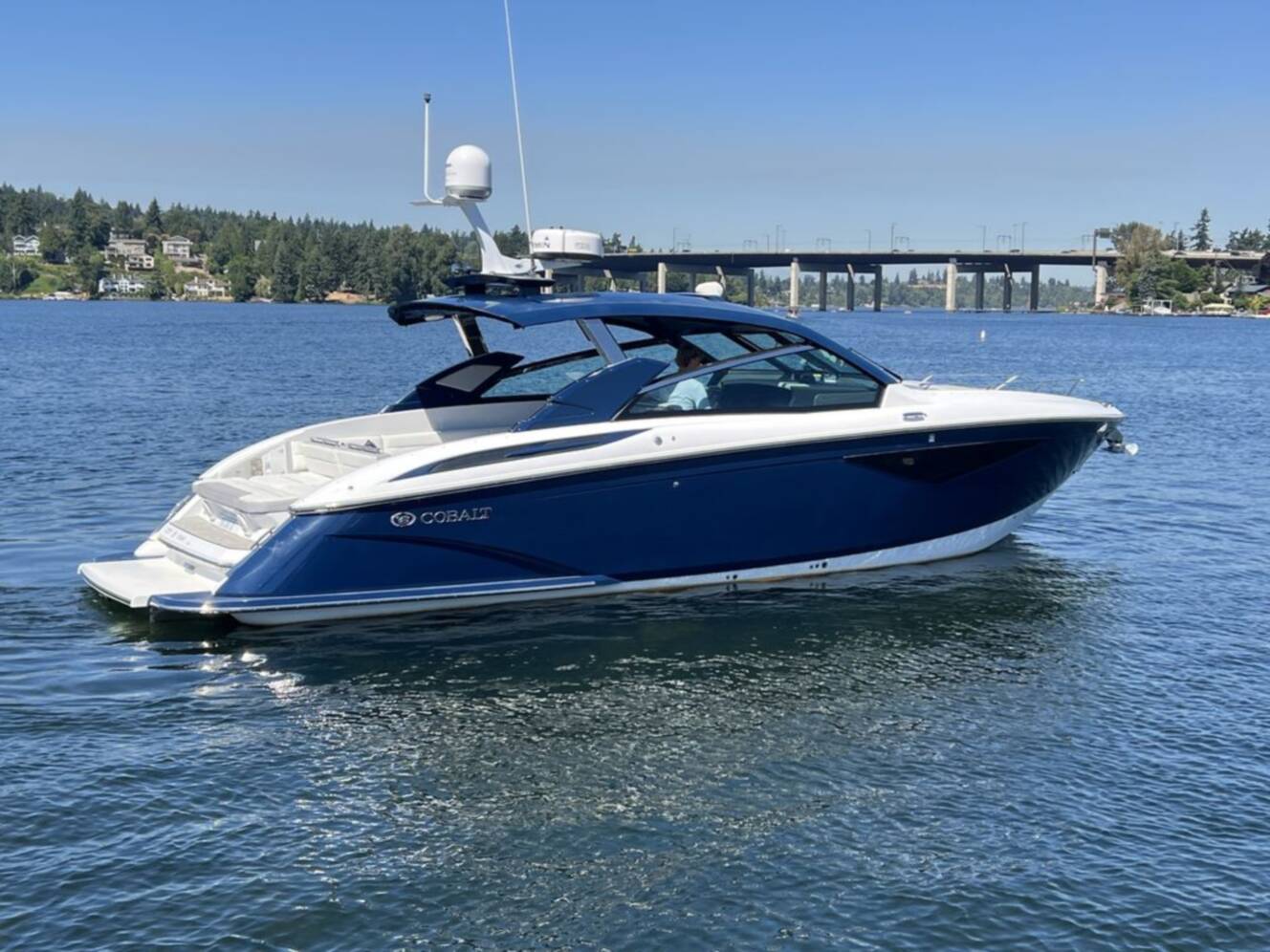 A photo of this 2020 Cobalt Boats A36