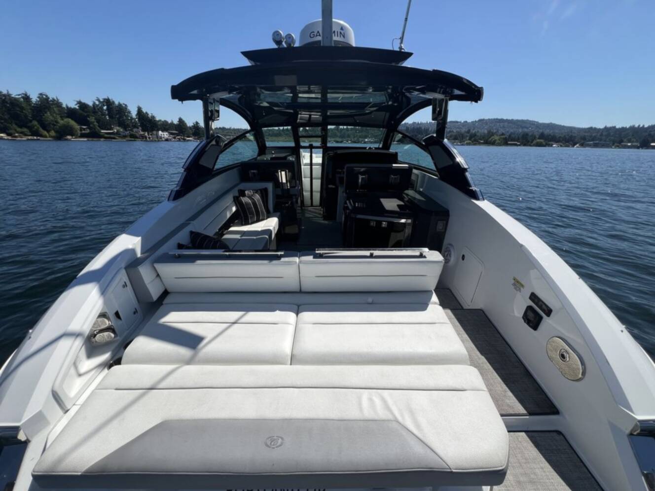 A photo of this 2020 Cobalt Boats A36