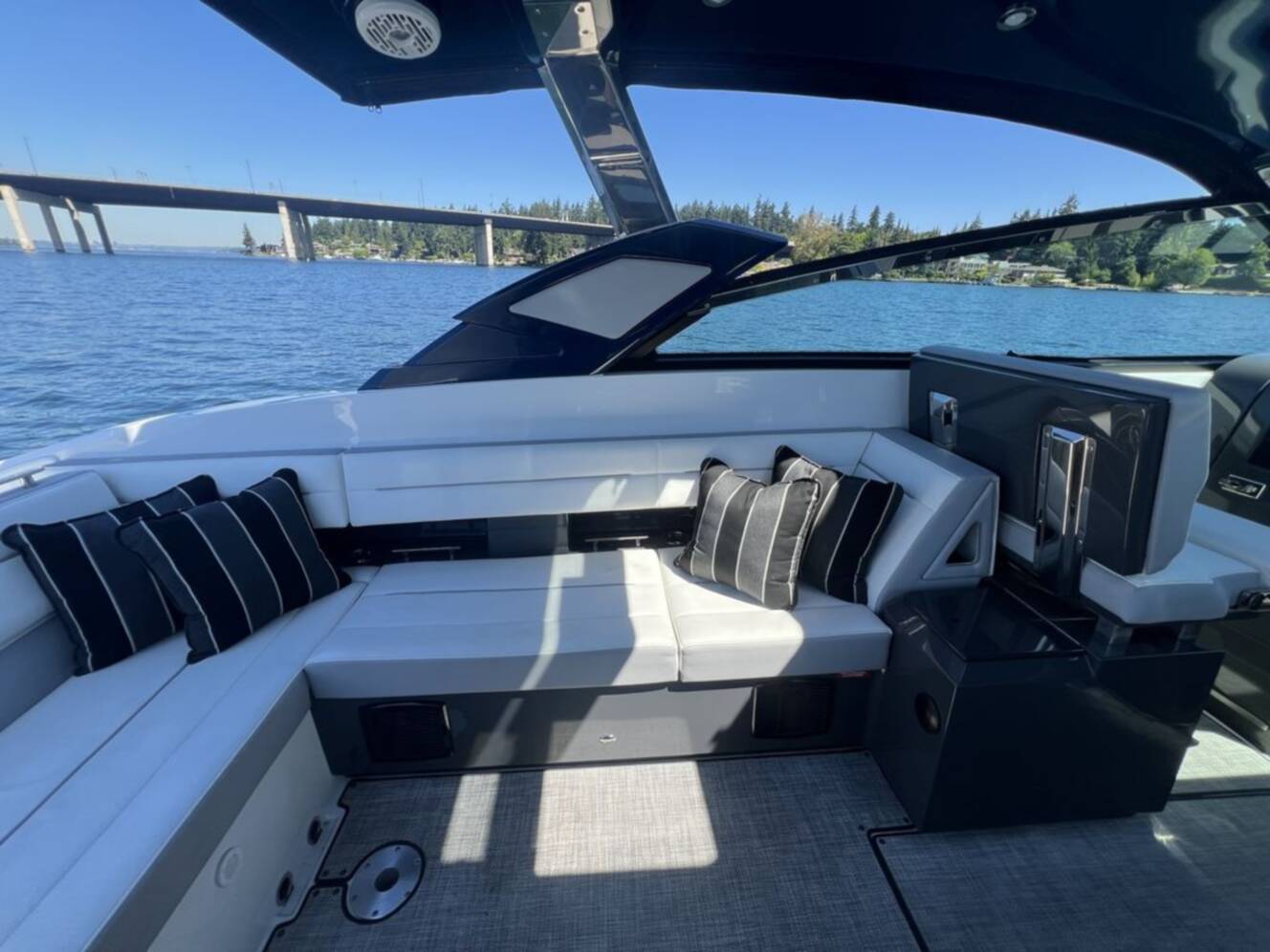 A photo of this 2020 Cobalt Boats A36