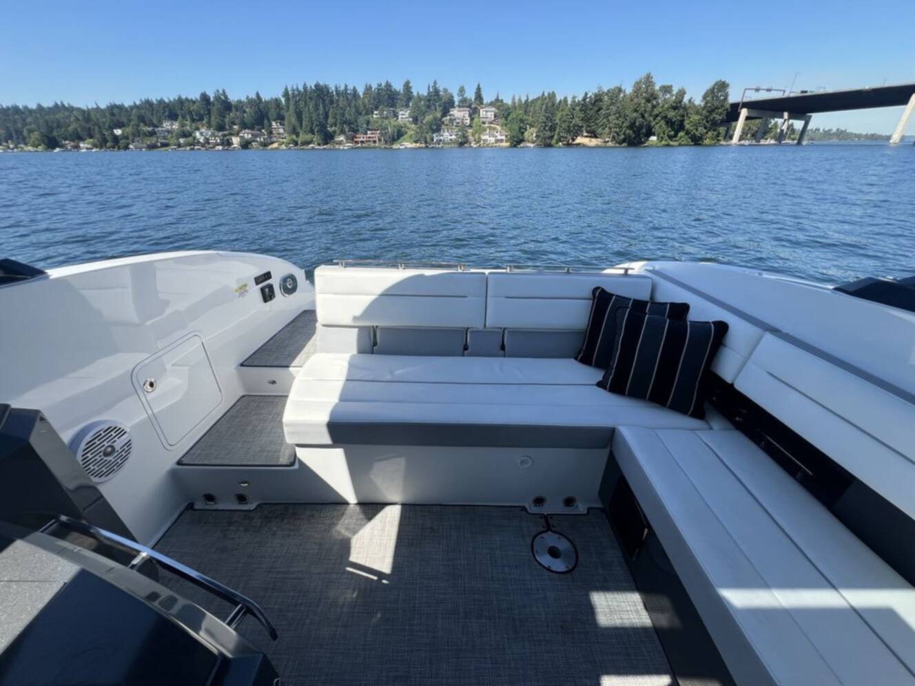 A photo of this 2020 Cobalt Boats A36