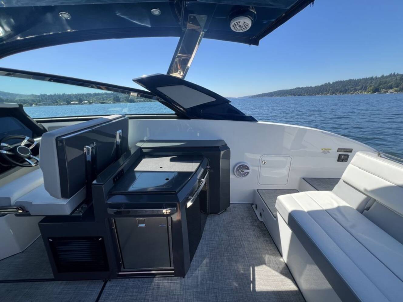 A photo of this 2020 Cobalt Boats A36