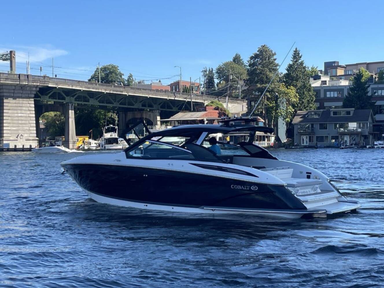 A photo of this 2019 Cobalt Boats A36