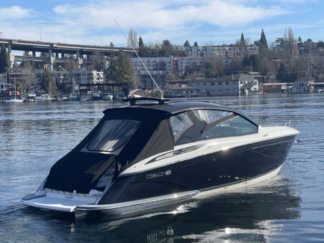 A photo of this 2019 Cobalt Boats A36