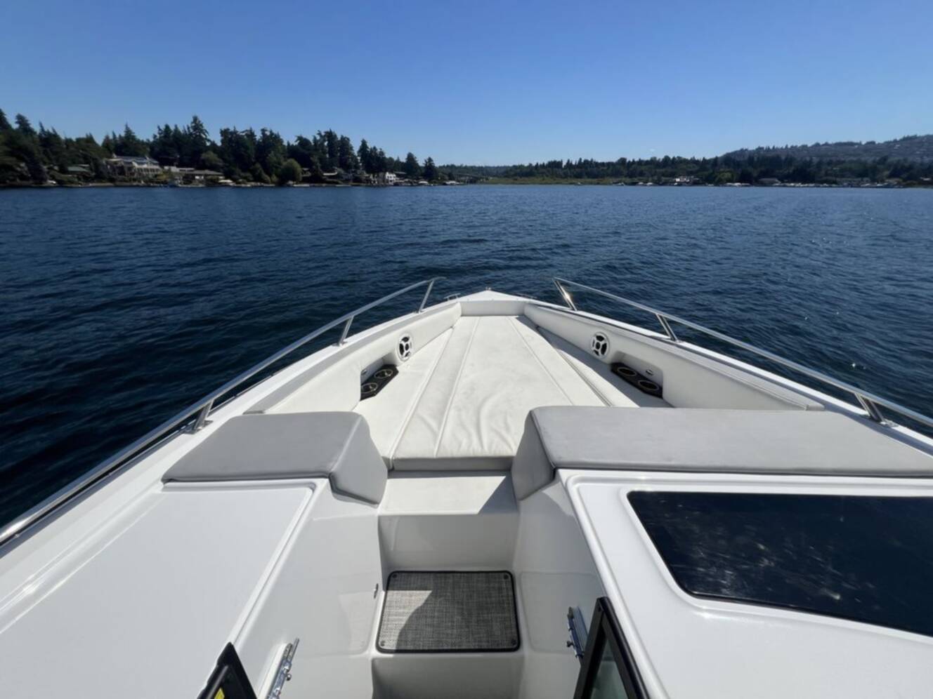 A photo of this 2020 Cobalt Boats A36
