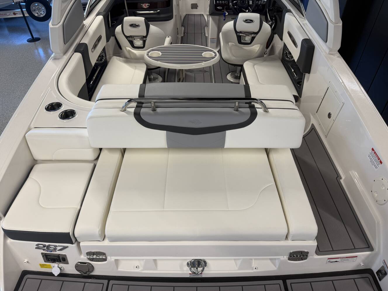 A photo of this 2023 Chaparral 267 SSX