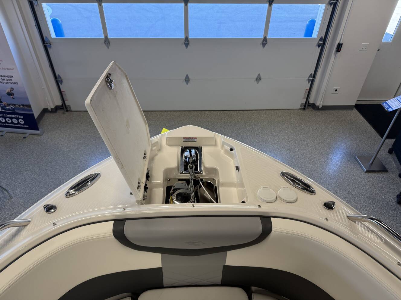 A photo of this 2023 Chaparral 267 SSX