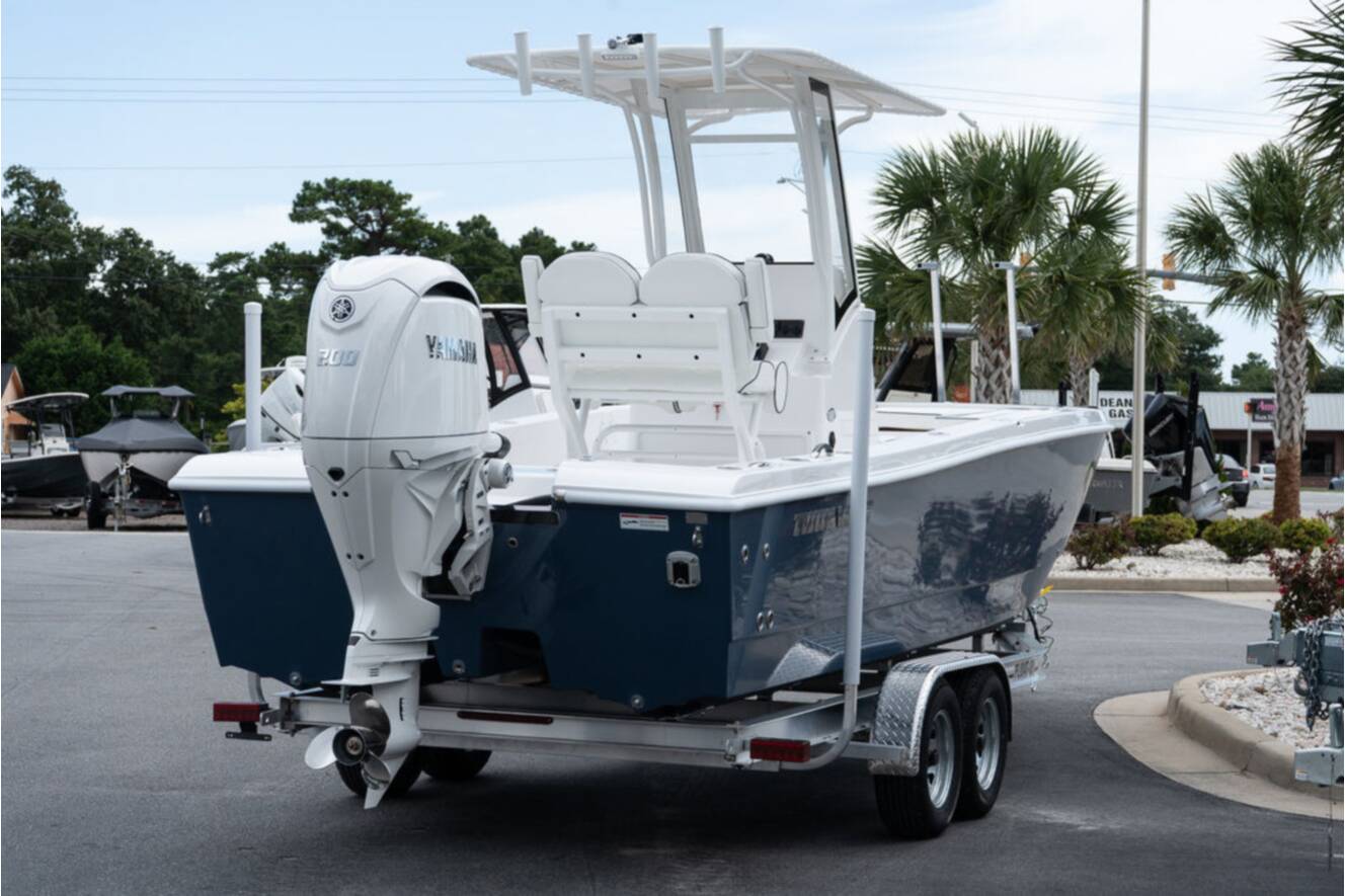 A photo of this 2026 Twin Vee 22 BAYCAT