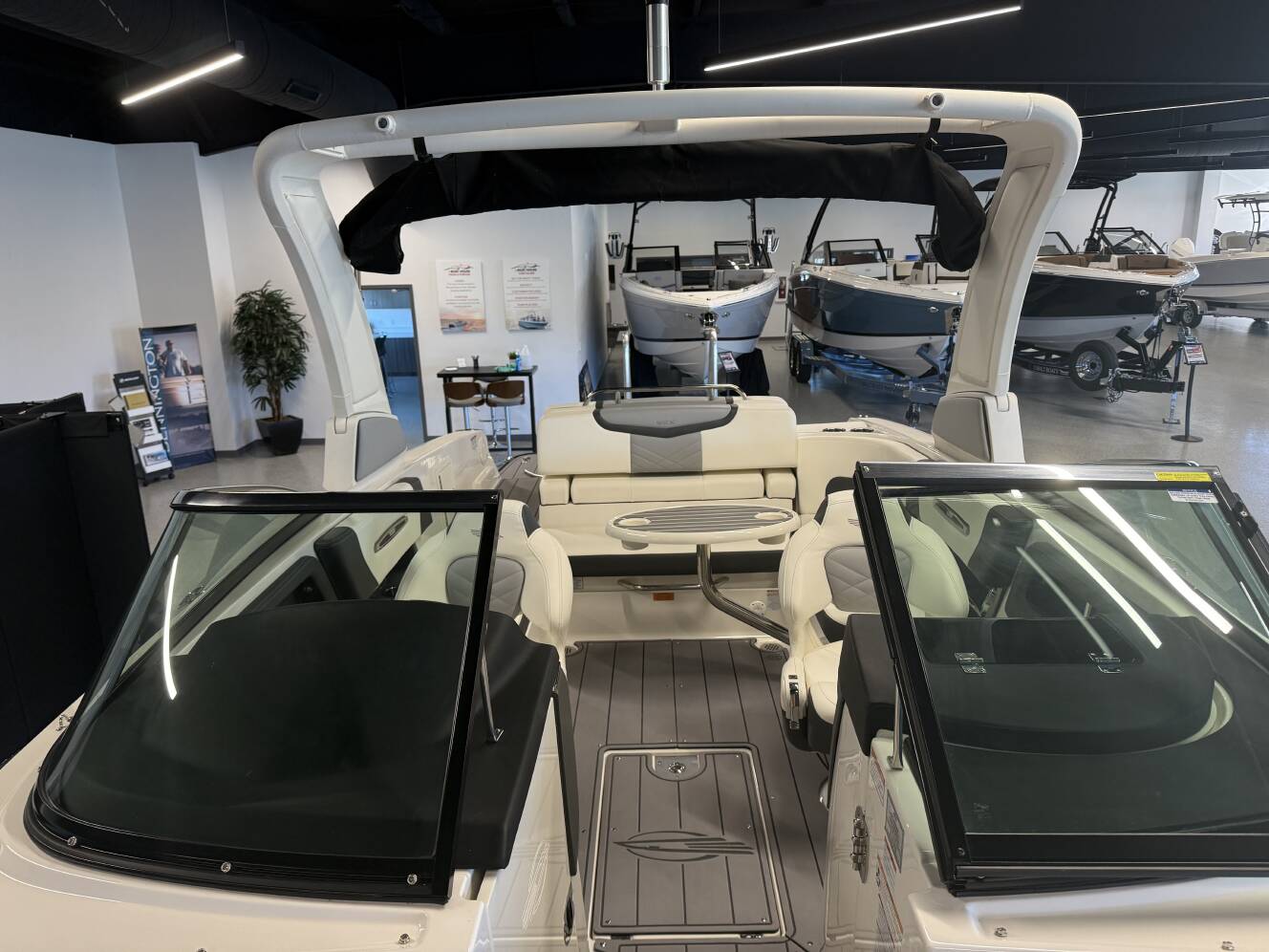 A photo of this 2023 Chaparral 267 SSX