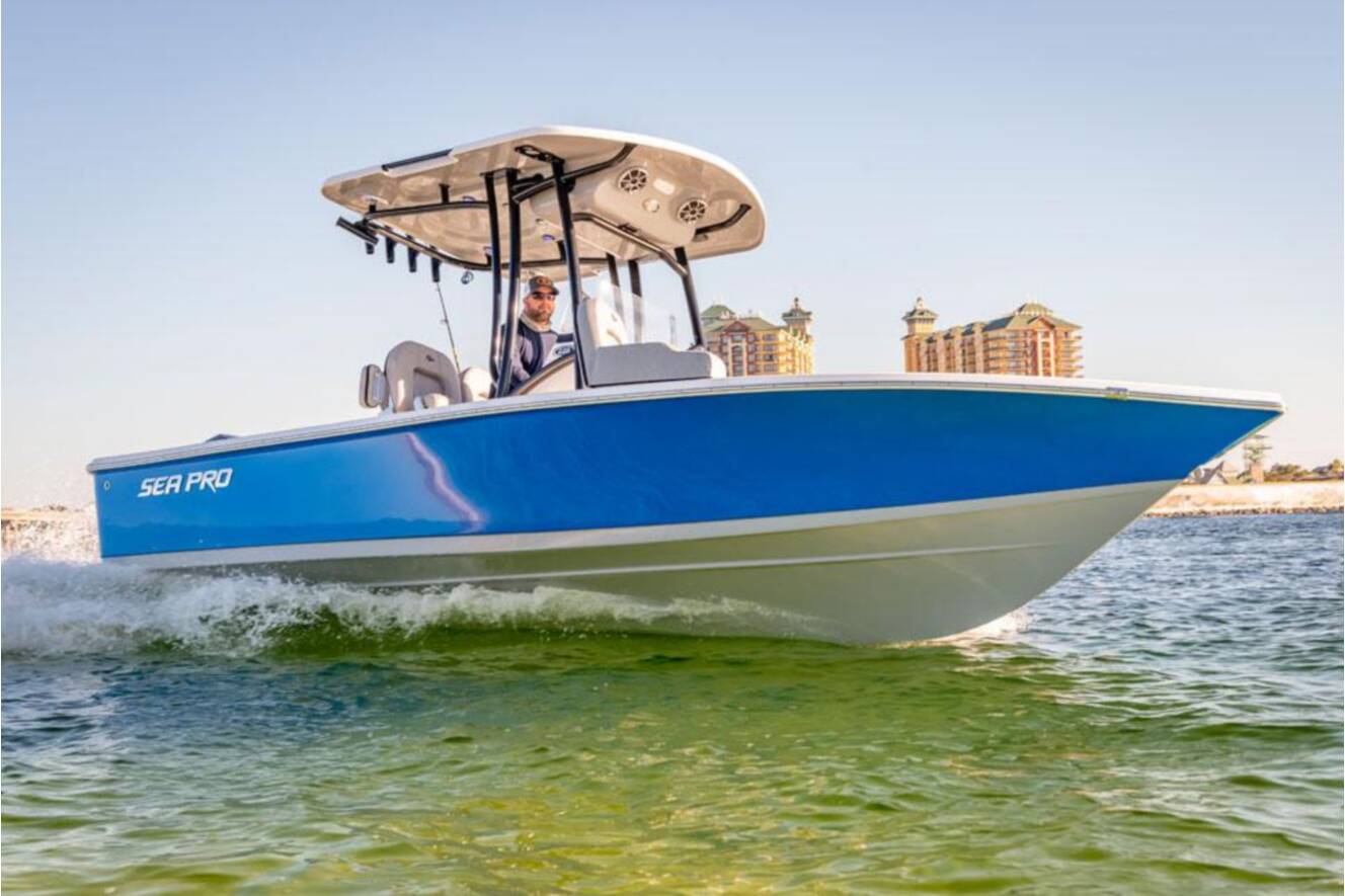A photo of this 2025 Sea Pro 230 Bay