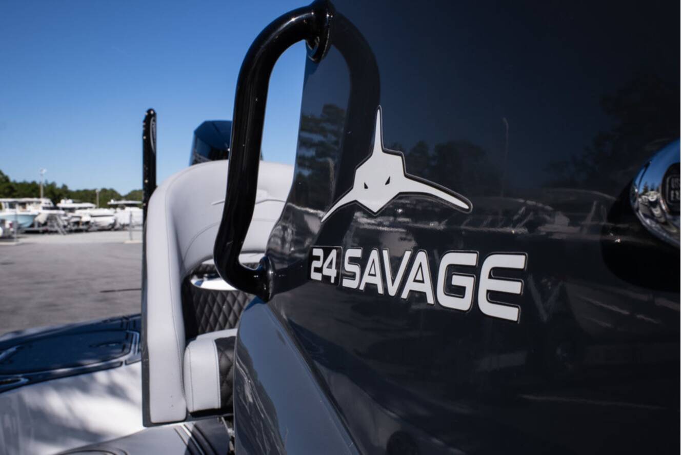 A photo of this 2026 Turner Boat Works 24 SAVAGE