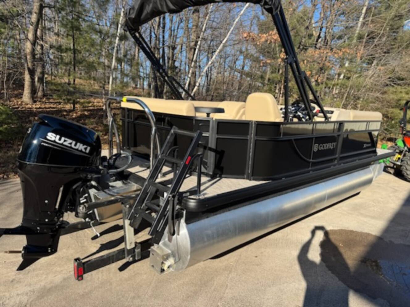 A photo of this 2026 Godfrey Pontoon Boats EX1880CX