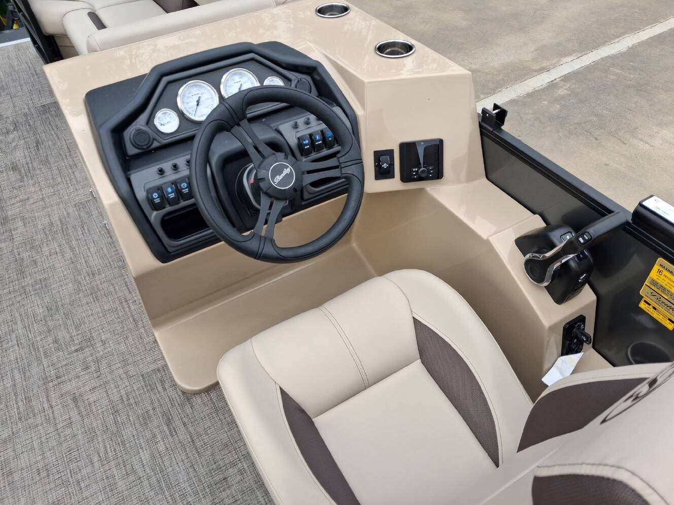 A photo of this 2026 Bentley Pontoons Legacy 240 DL Navigator