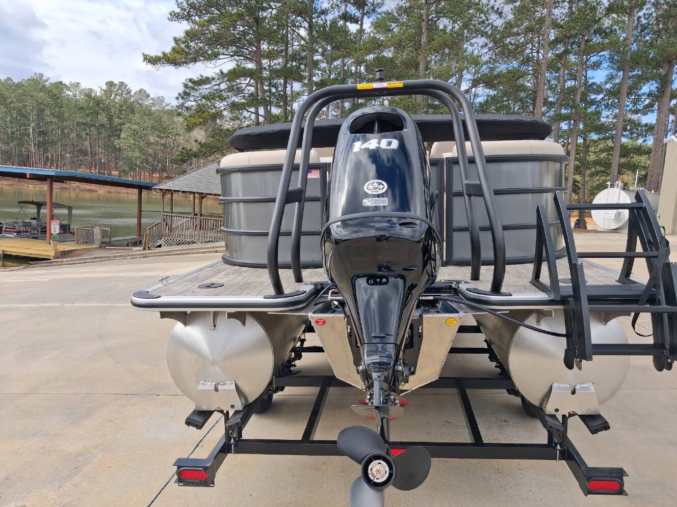 A photo of this 2026 Bentley Pontoons Legacy 240 DL Navigator