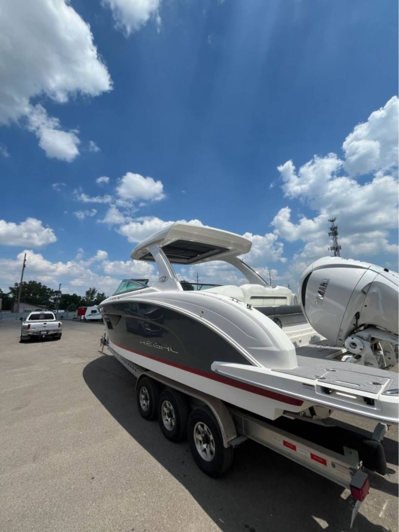 A photo of this 2022 Regal 33 OBX