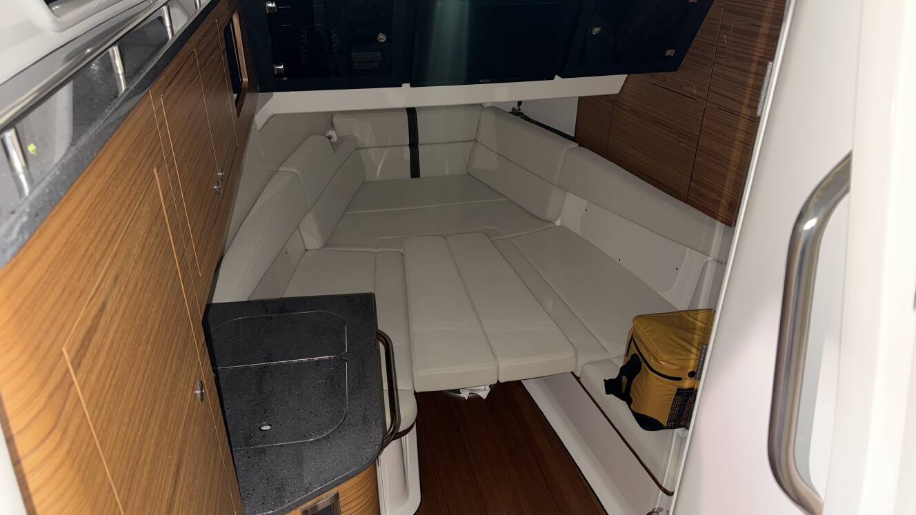 A photo of this 2021 Boston Whaler 380 Realm