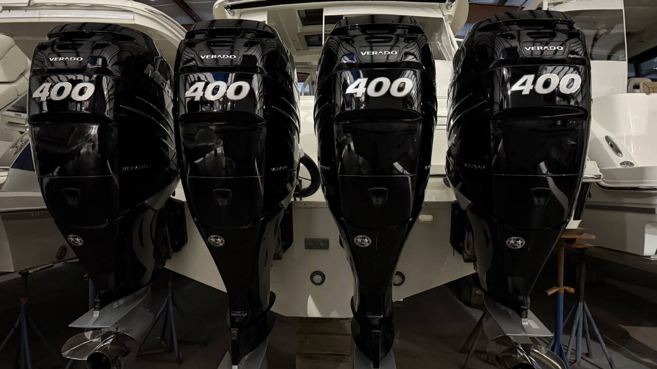 A photo of this 2021 Boston Whaler 380 Realm