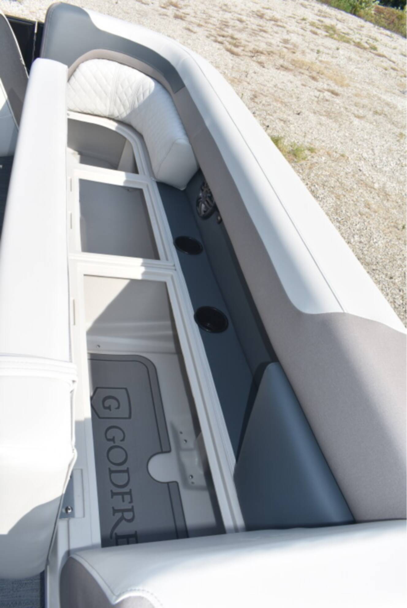 A photo of this 2026 Godfrey Sweetwater 2286 C Tritoon