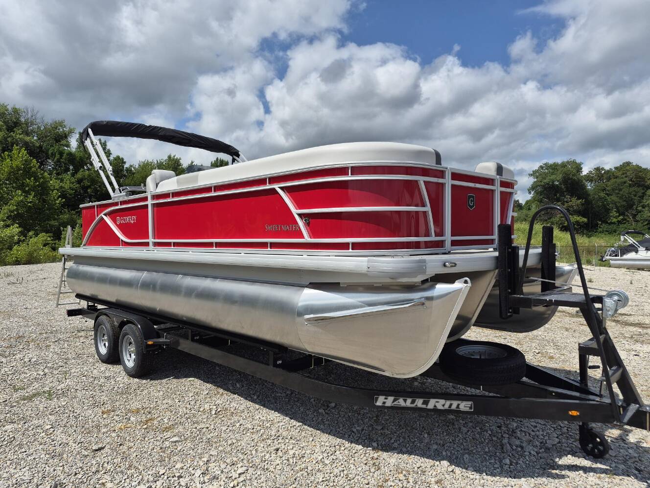A photo of this 2026 Godfrey Sweetwater 2286 CSE