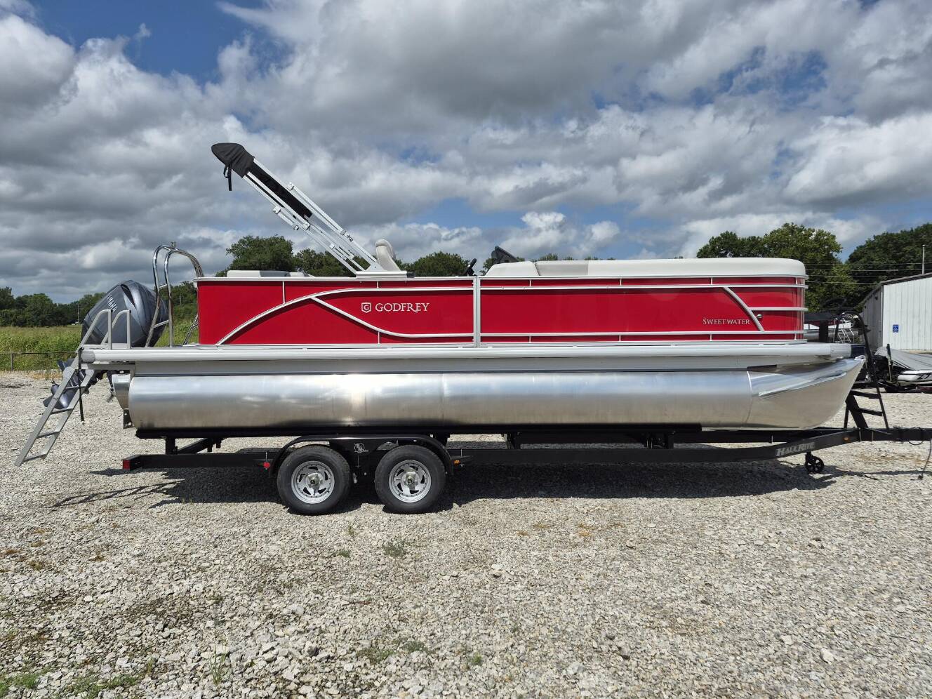 A photo of this 2026 Godfrey Sweetwater 2286 CSE