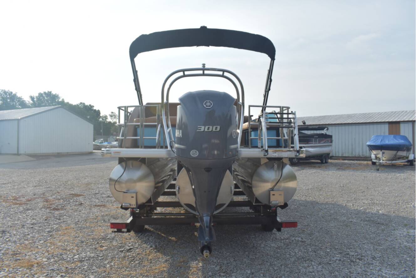 A photo of this 2026 Godfrey Sweetwater 2486 SFL Tritoon