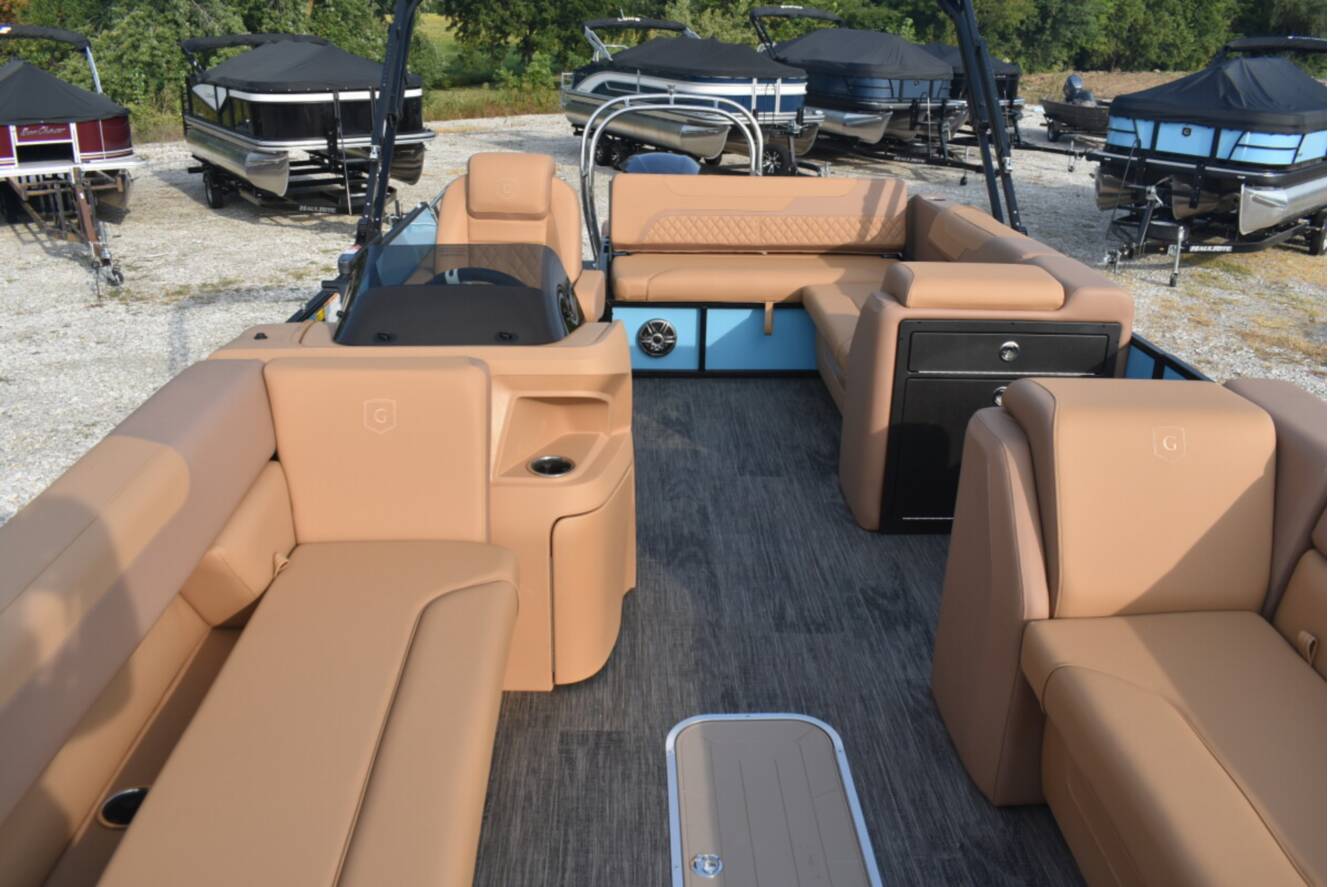 A photo of this 2026 Godfrey Sweetwater 2486 SFL Tritoon