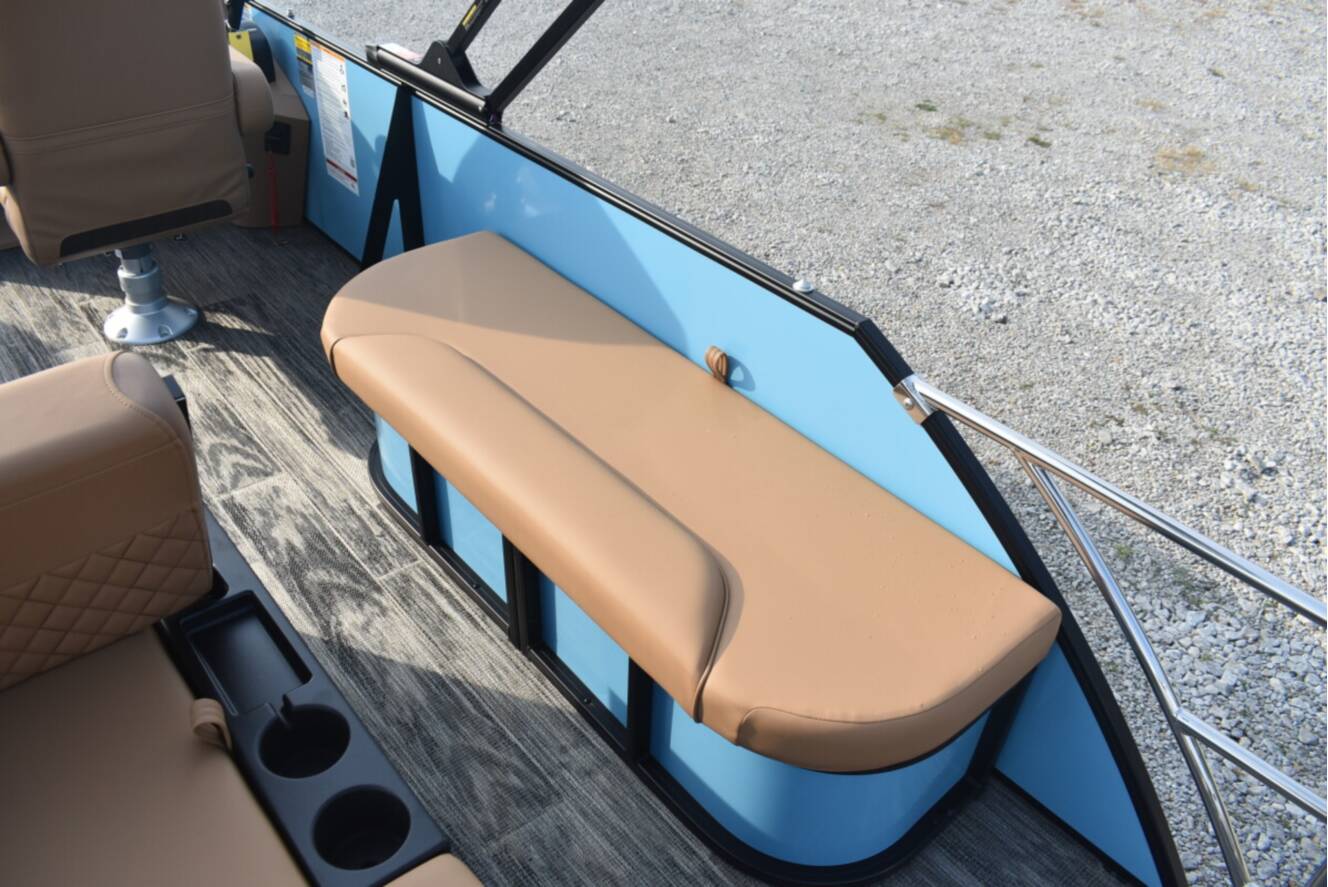 A photo of this 2026 Godfrey Sweetwater 2486 SFL Tritoon