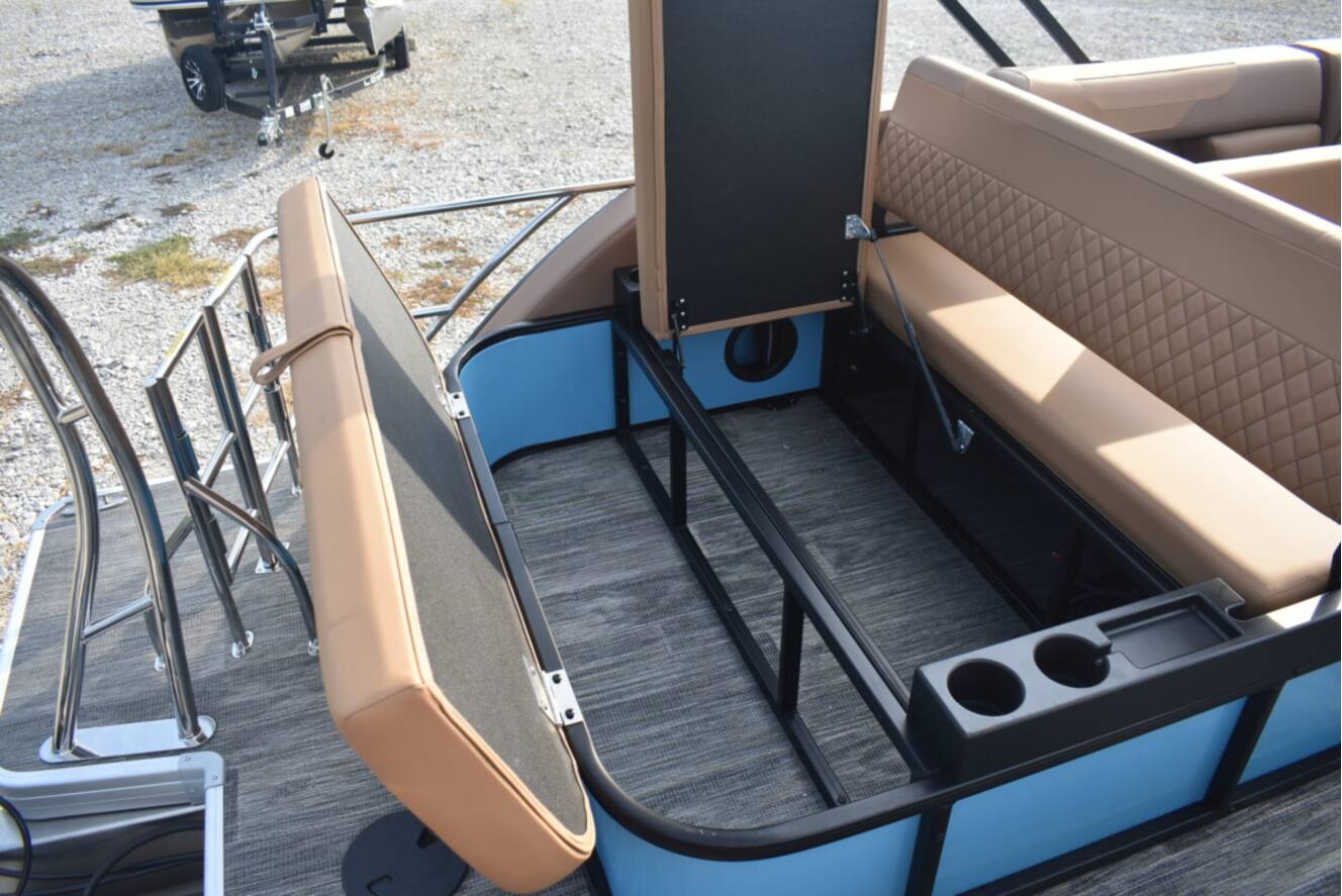 A photo of this 2026 Godfrey Sweetwater 2486 SFL Tritoon