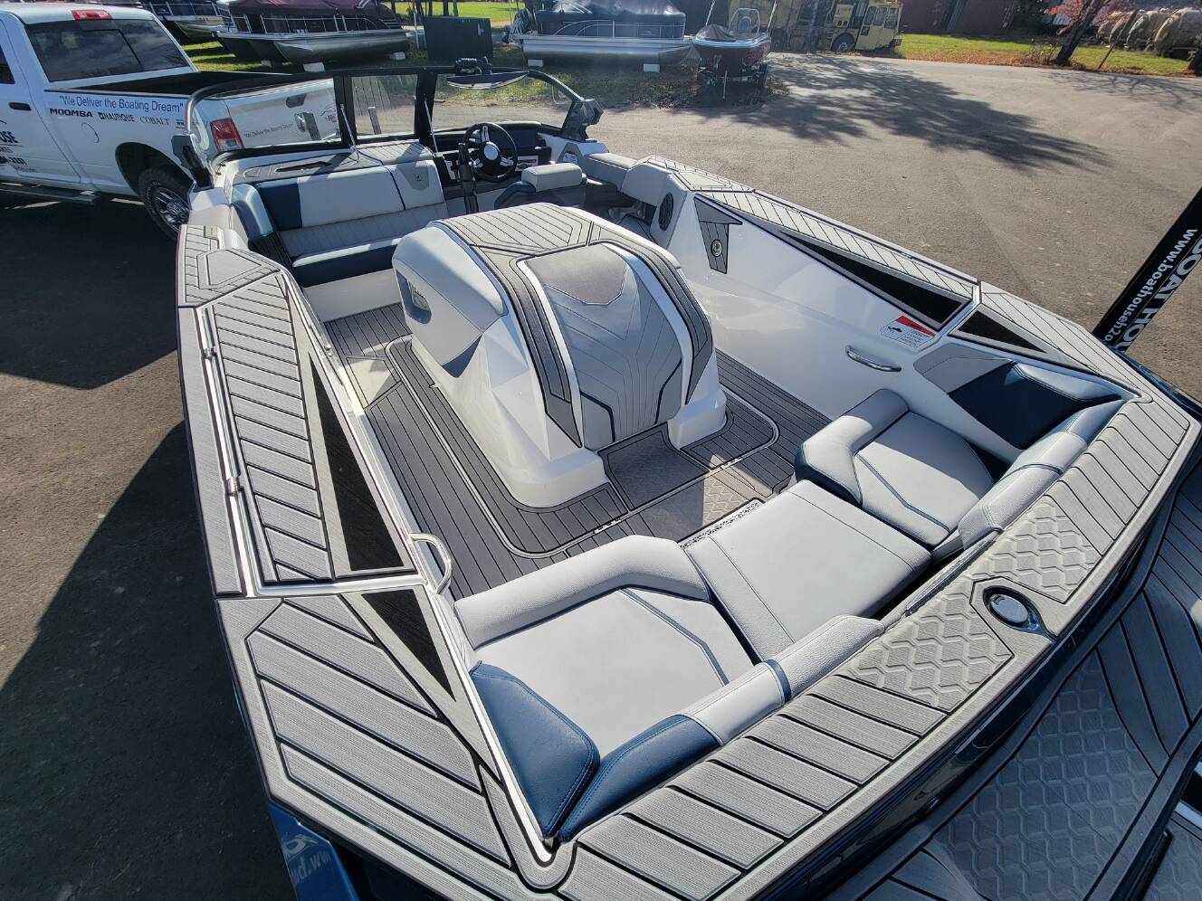 A photo of this 2024 Nautique Ski Closed Bow
