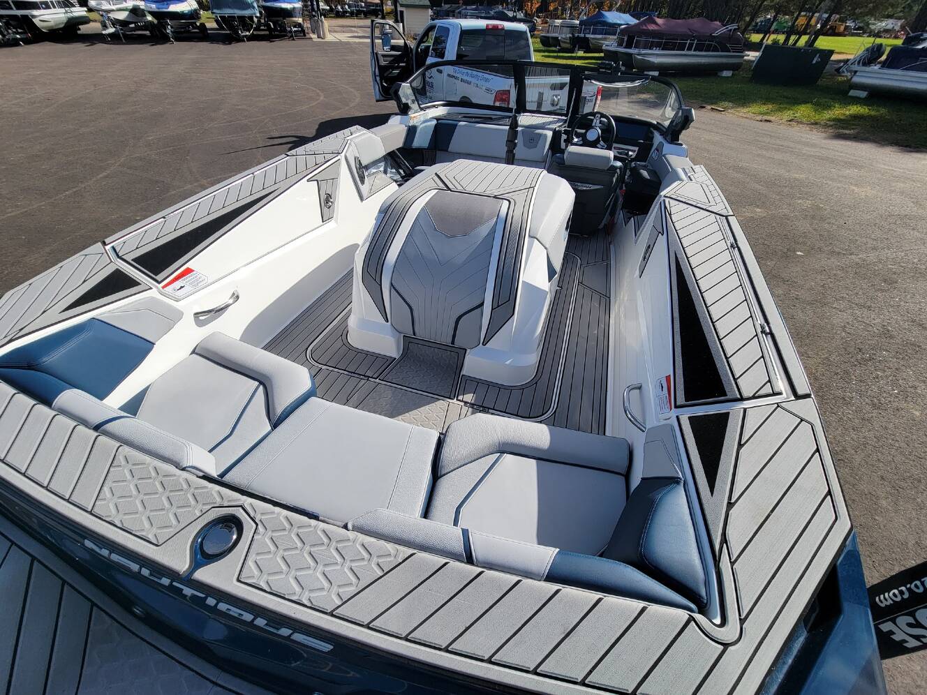 A photo of this 2024 Nautique Ski Closed Bow