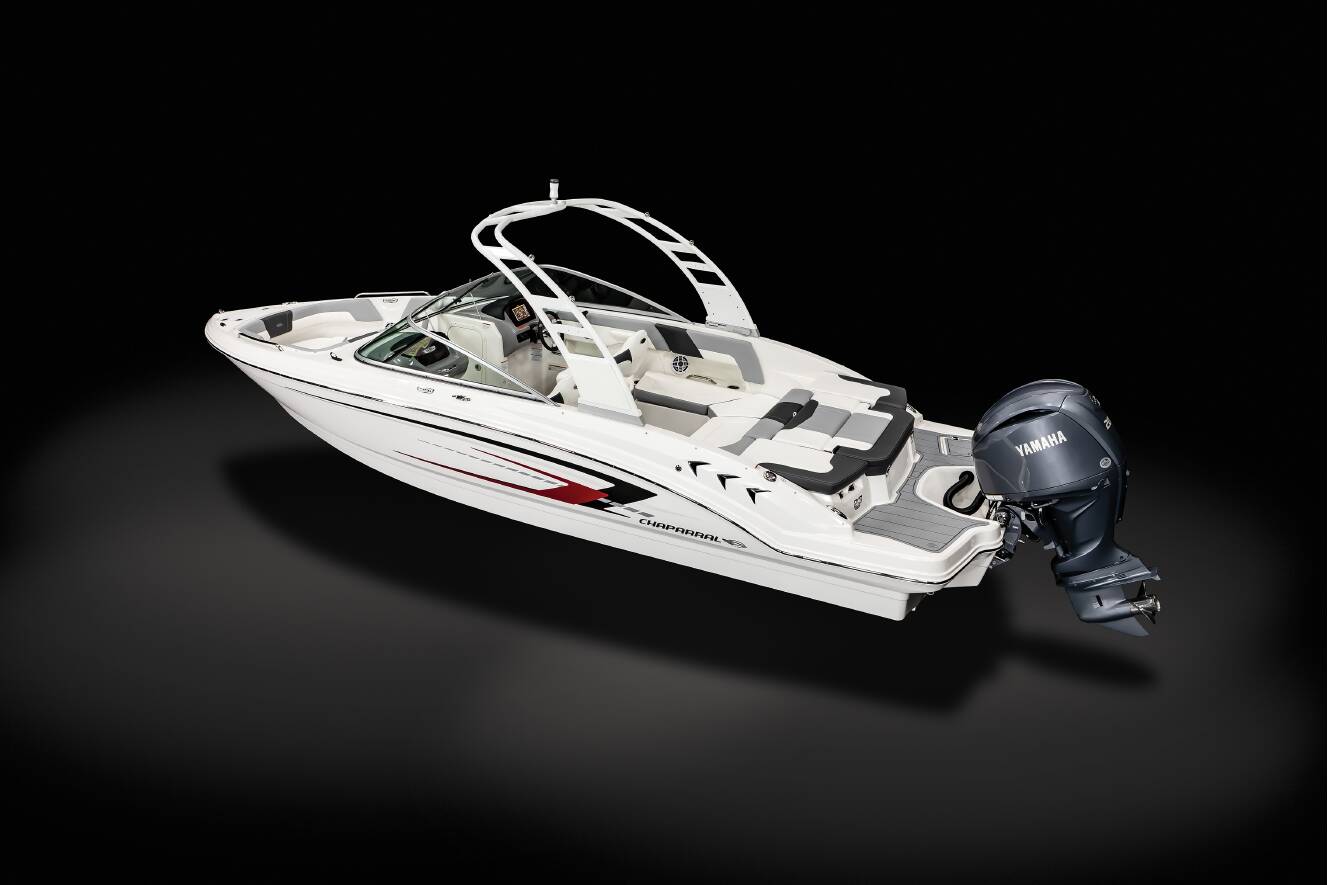 A photo of this 2024 Chaparral Boats 23 SSi OB