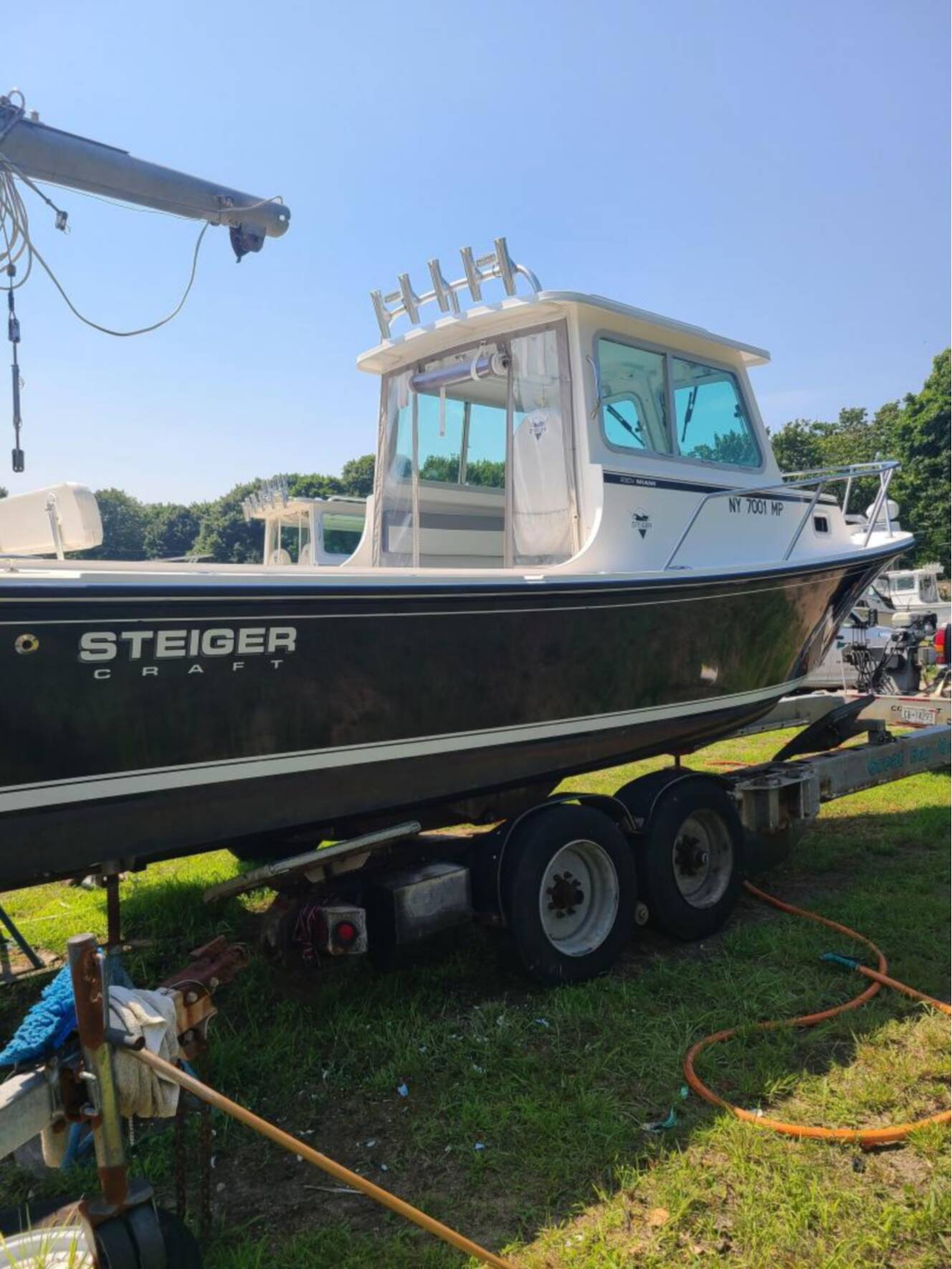 A photo of this 2019 Steiger Craft 23DV Miami