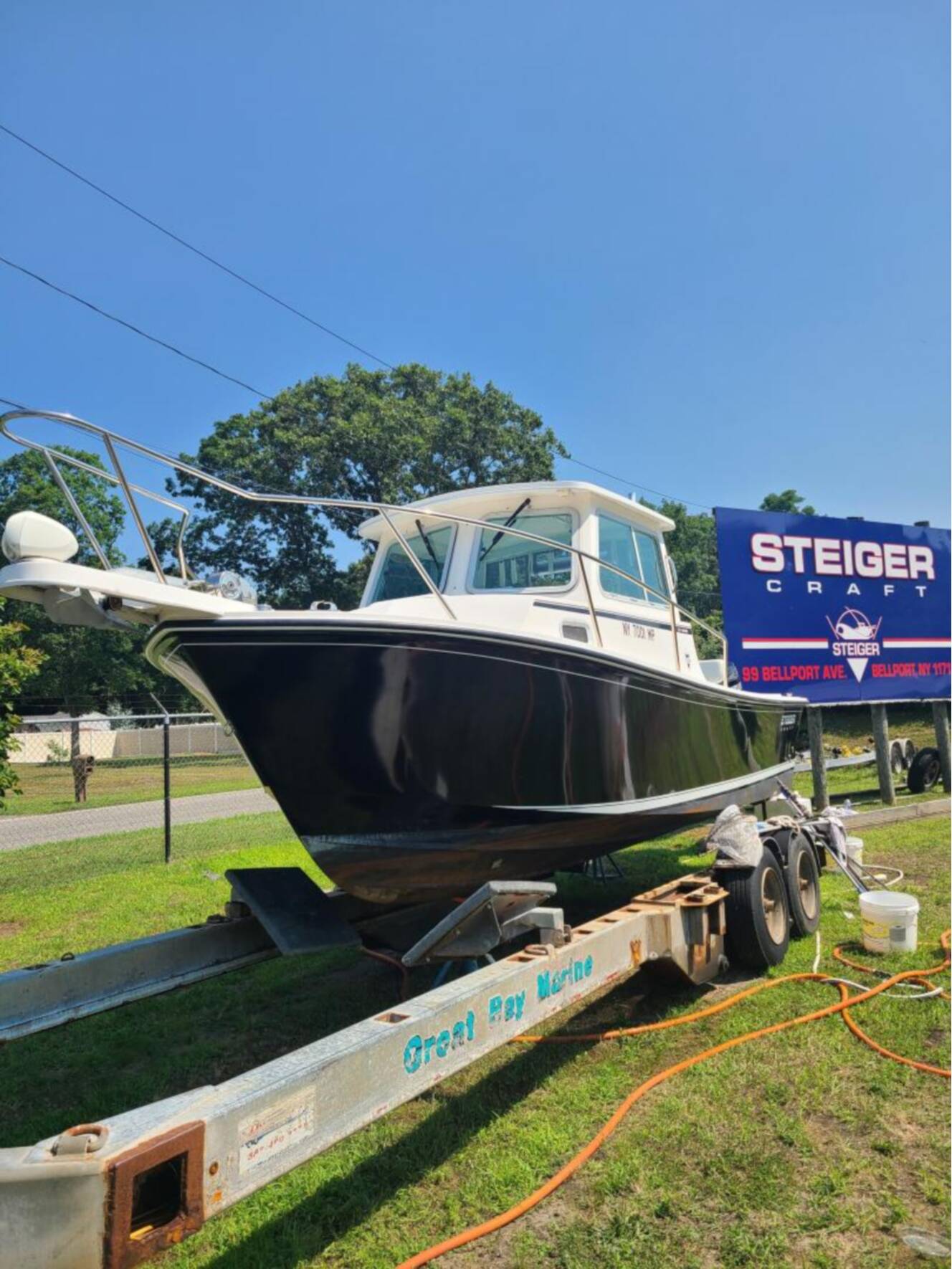 A photo of this 2019 Steiger Craft 23DV Miami