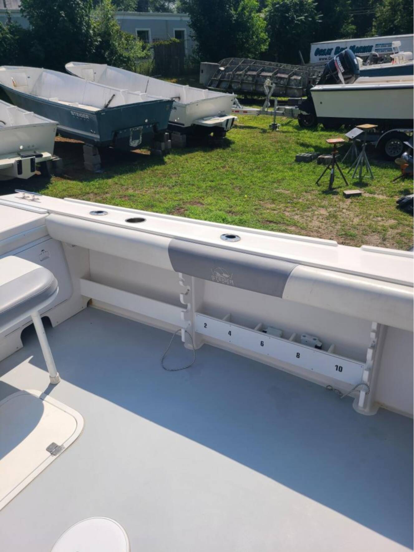 A photo of this 2019 Steiger Craft 23DV Miami