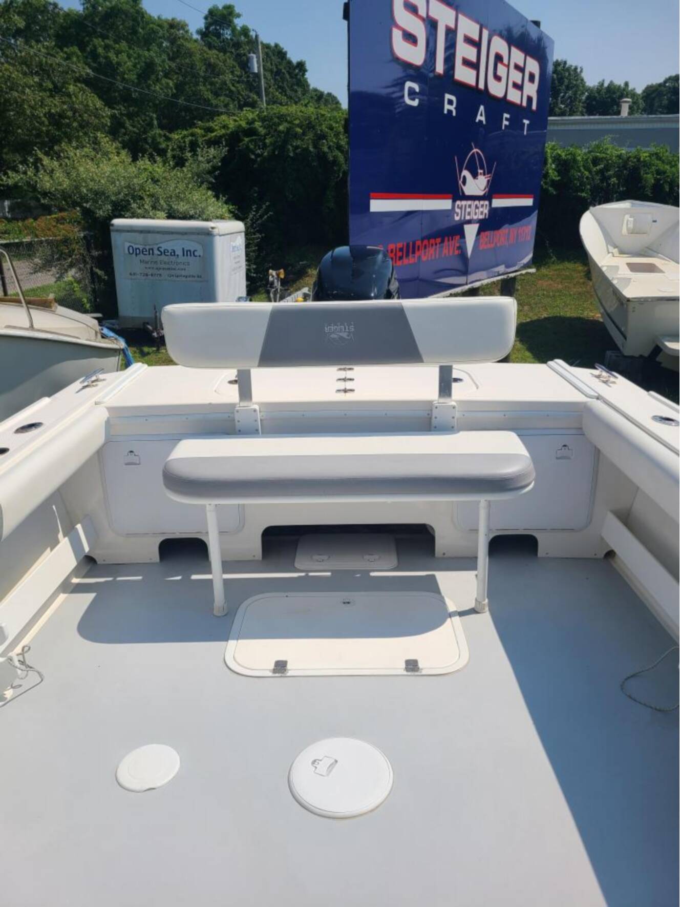 A photo of this 2019 Steiger Craft 23DV Miami