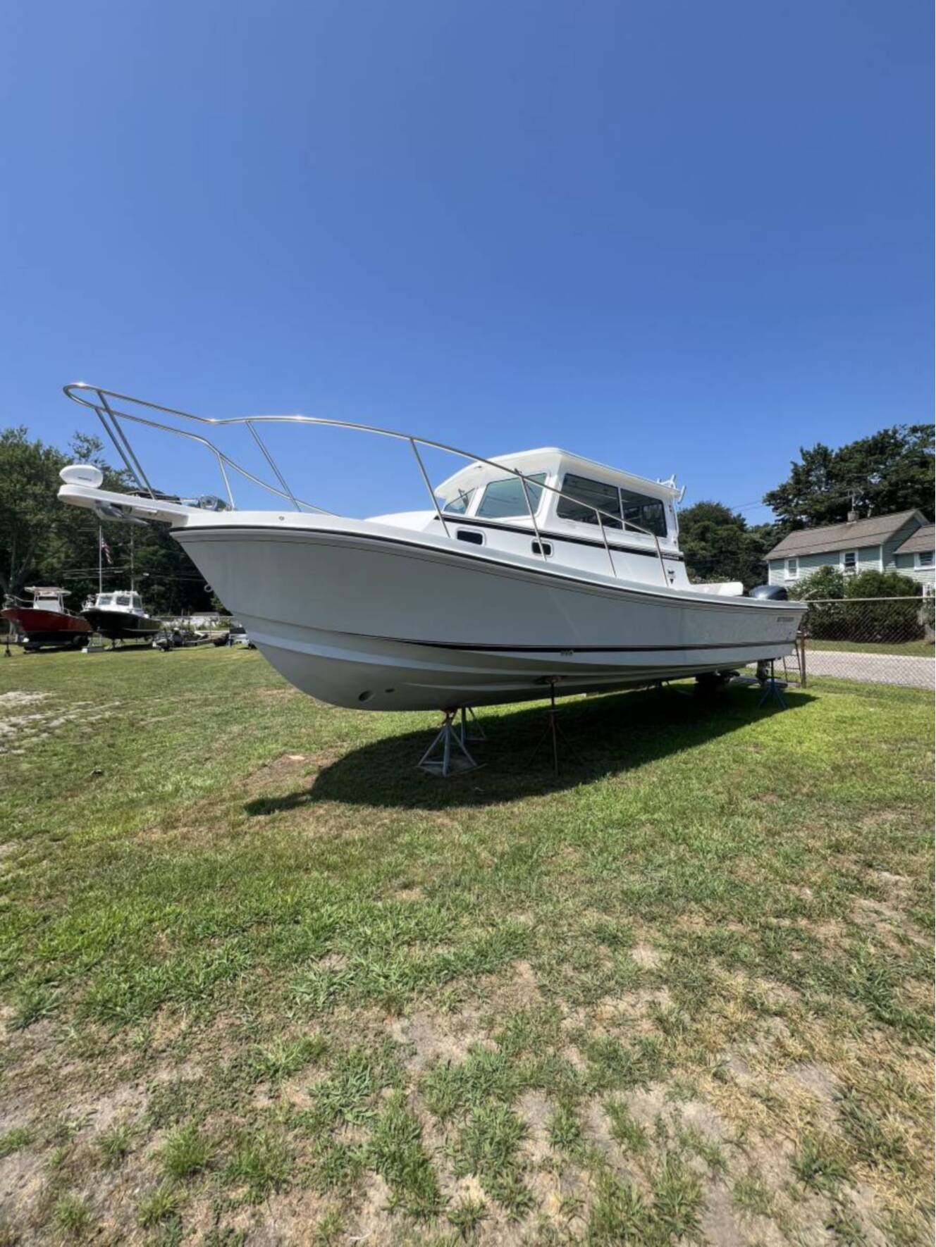 A photo of this 2025 Steiger Craft 31DV Fisherman