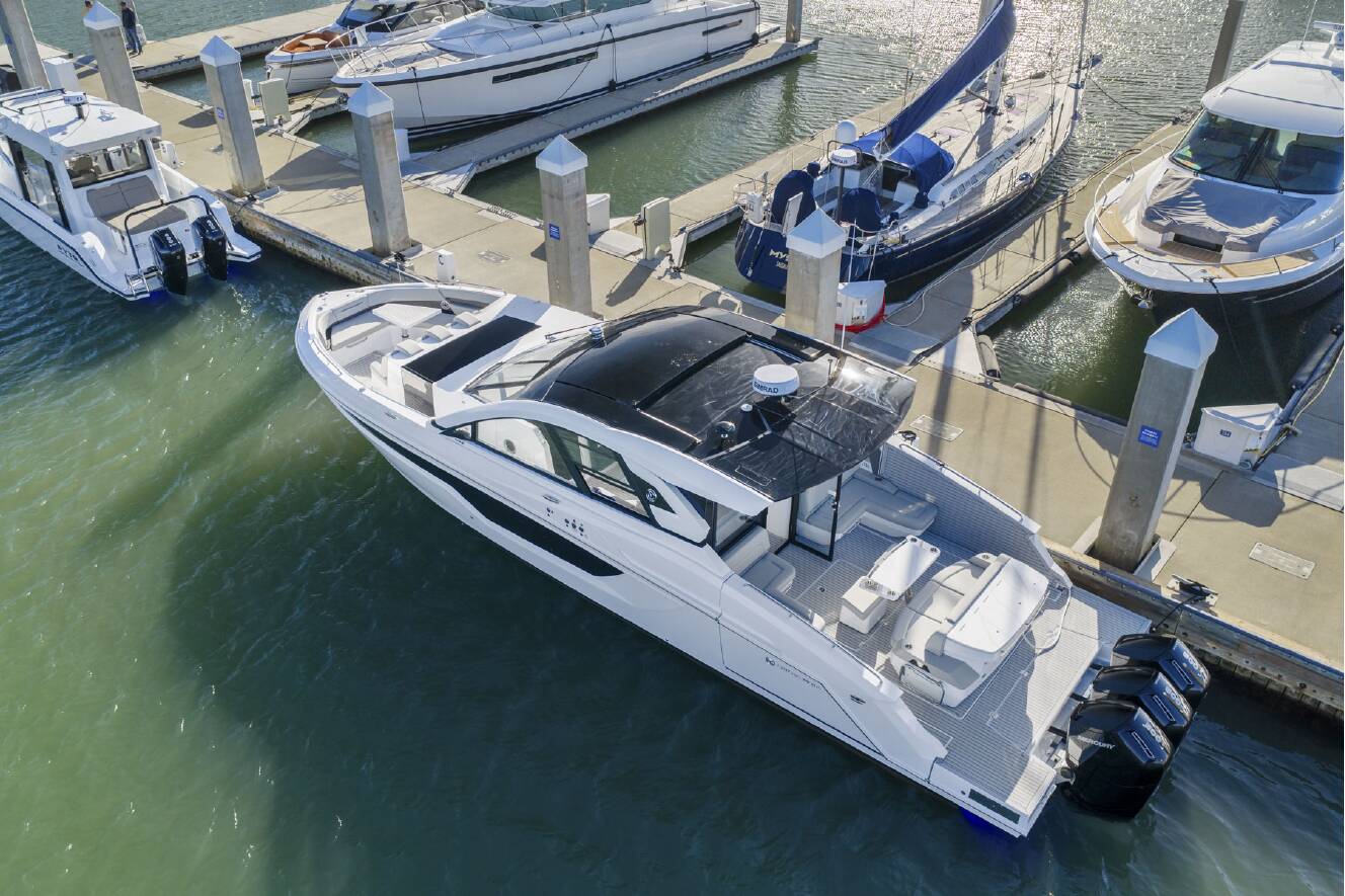 A photo of this 2026 Cruisers Yachts 50 GLS Outboard